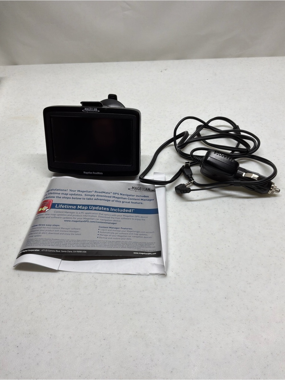 Magellan Outdoors RoadMate GPS Navigator - Black